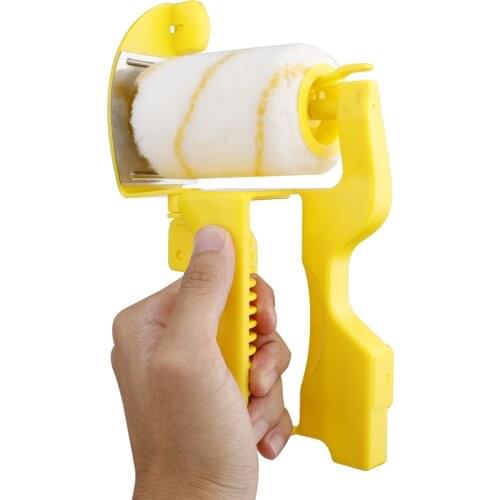 Wall Painting Tools Clean-Cut Paint Edger Roller Brush Painting Edging Tools for Wall Ceiling Door Trimming Roller Brush