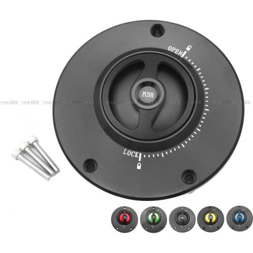 Fuel Tank Cap For Kawasaki Ninja 650 12-16, Versys 650 Vulcan S 18-20, ZR800 Concours 14 Motorcycle Keyless Quick Release Cover