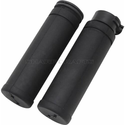 Motorcycle Rubber Hand Grips Handle Bar For Harley HD Sportster Iron XL883 XL1200 XR Fat boy Dyna FLD Heritage Softail Classic