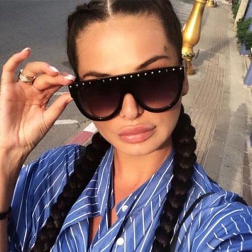 Luxury Oversized diamond sunglasses Women fashion unique big frame Glasses Eyewear Clear lens Trend sunglasses lady Glasses