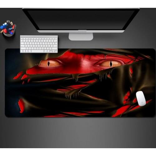 Bloody Boy Personalized Mousepad Best Selling Rubber Mouse Pad Locking Edge Large Mat Fast Laptop Gamer Mouse Pad To Boy Gifts