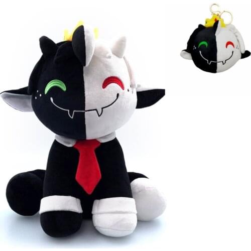 Ranboo Plush Doll Hot Game Figure Plush Cartoon Black And White lamb doll Toy Soft Stuffed for Children Birthday Gift