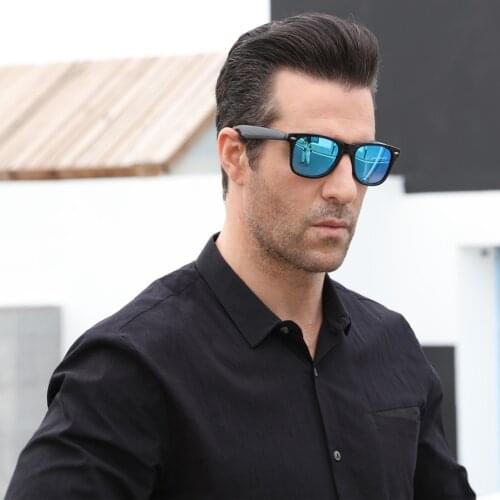 Polarized Sunglasses Men Polaroid Sunglasses for Men Driving Mirrors Points Black Frame Eyewear Male Sun Glasses UV400