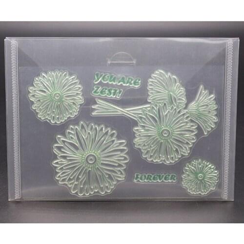 5Pcs Dies And Stamps Transparent Collections Case DIY Scrapbooking Stencil Cutting Dies Storage Template Embossing Plate JU005