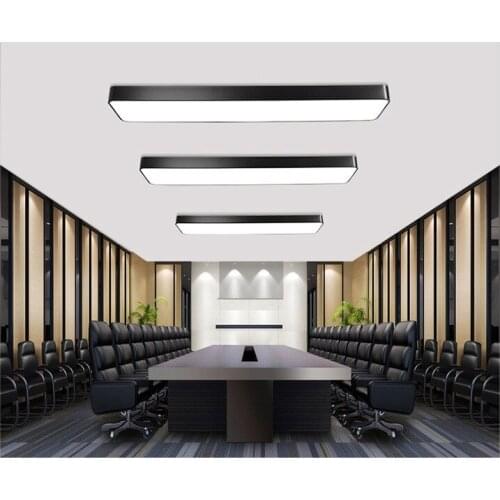 Modern Office Lights Meeting Conference room light Simple Acrylic Light Wave LED Chip Light the bar Restaurant Coffee Shop Led