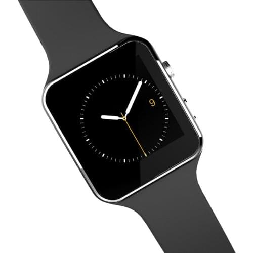 X6 HD curved Touch IPS Screen Smart Watches Dial Call Bluetooth Sync insert TF Card Camera ChatAPP health Tracker function Watch