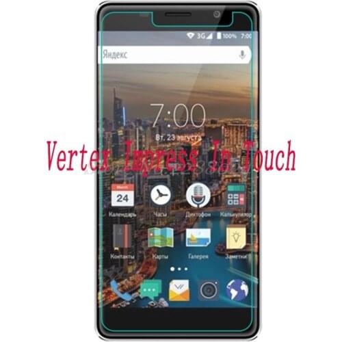 Tempered Glass Film FOR Vertex Impress In Touch Screen Protector Premium Scratch-proof Protective Front Glass Film