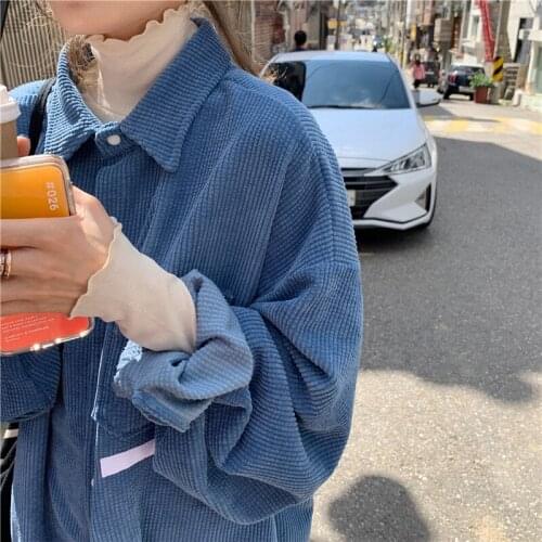 Woman clothes spring autumn shirt jacket woman jacket