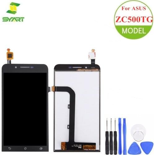 For Asus ZenFone Go ZC500TG LCD Display Touch Screen Digitizer Assembly Replacement Part + Tools For Asus Z00VD 5.0" LCDs Screen