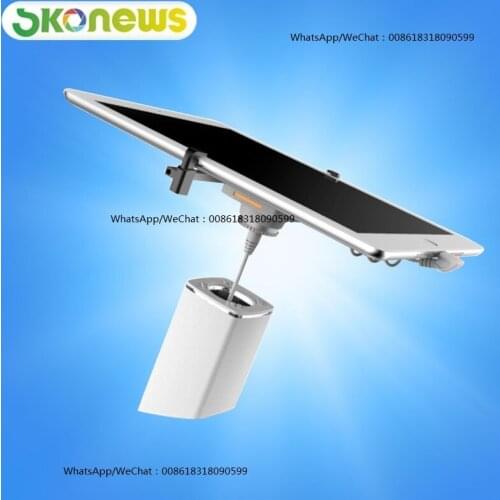 10 pcs Tablet Anti Theft Alarm Device For PAD Security Display Recoiler Stand Holder With Charging And Clamp