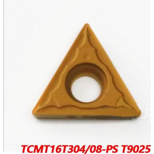 100% Original TCMT TCMT16T304 PS T9025 TCMT16T308 PS Carbide Insert Blades TCMT16T304 CNC lathe TCMT16T308 Imported From Japan