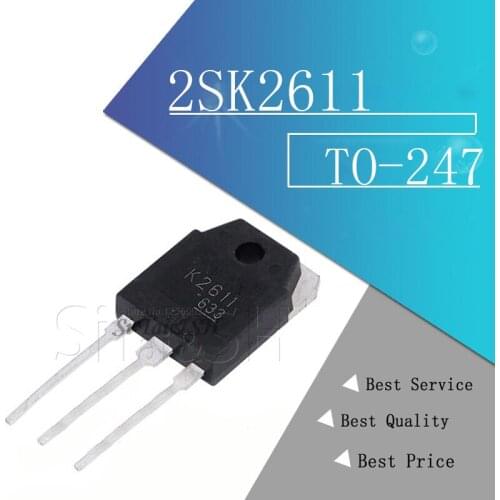 5PCS 2SK2611 TO-3P TO-247 K2611 TO247 new MOS FET transistor