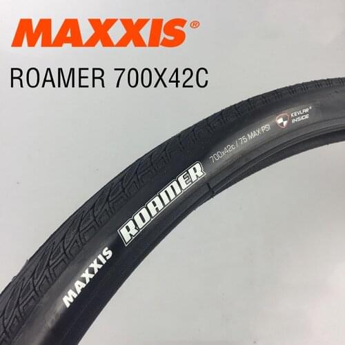 MAXXIS ROAMER Bicycle Tire 700C Road Bike Tire 700*42C Kevlar Anti Puncture Tyres 75psi Ultralight Bike Tires Pneu Bicicleta