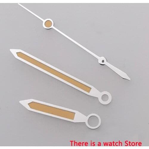 Corgeut Orange Luminous watch hands fit Miyota 8205 8215 ST1612, mingzhu DG2813 movement parts