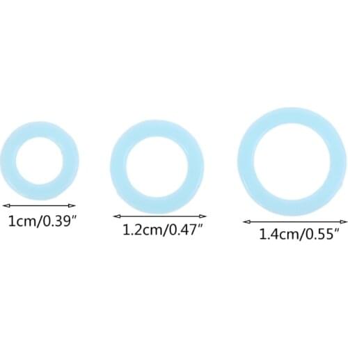 P15D 150pcs Round Knit Knitting Marking Circles Rings Marker Crochet Stitch DIY Craft