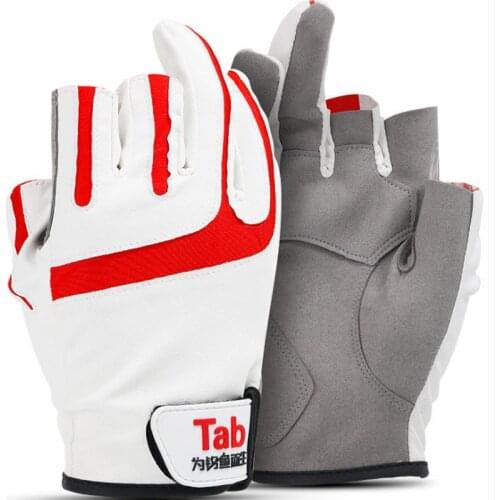 High Quality Fishing Glove Men Women Winter Thicken 3 Cut Finger Hand Protection Cycling Riding Gloves Bass Trout Fishing Tackle