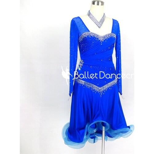Latin dance dress women tango dress salsa rumba modern dance costumes wom latin dress dancing clothes Dancewear