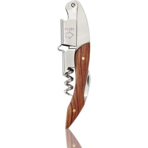 Professional Waiters Corkscrew Wine Bottle Opener Beer Opening Shaped Lids Shooter Jar Opener for Bartenders