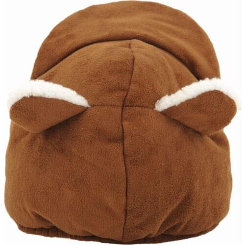 Deer Design Dog Hats Cute Dog Fleece Hat Soft Dog Festival Cap Lovely Cat Hats Warm Pet Hats Dog Grooming Acessories