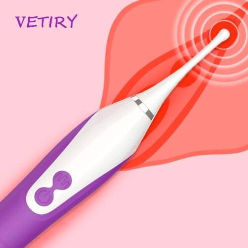 VETIRY Vibrator Sex Toys for Women 10 Speed Nipple Massager AV Vibrating Sticks G-Spot Orgasm Clit Stimulator Waterproof