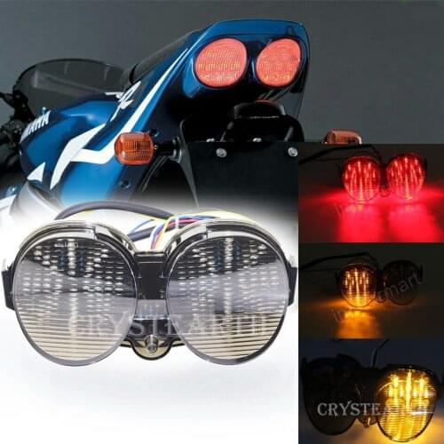Motorcycle Rear Tail Light Brake Turn Signal Integrated LED Light For Yamaha YZF R6 YZF-R6 YZFR6 2001 2002, XJR1300 2005-2014