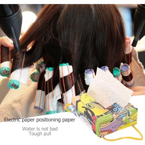 200pcs Disposable Salon Electric Hair Perming Dyeing Paper End Wraps Dyeing Color tool Highlight Tissue Hairdresser Salon Tool
