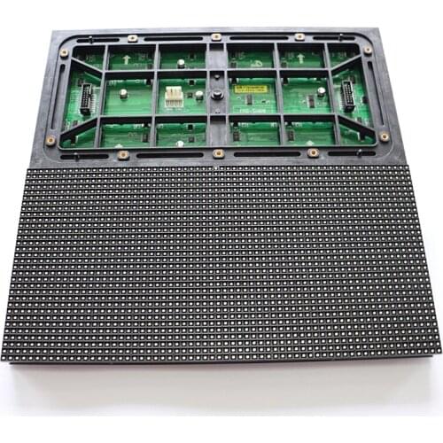 Free Shipping 256x128mm Waterproof Outdoor High Brightness SMD Matrix Pitch 4mm SMD1921 P4 LED Sign Screen Module