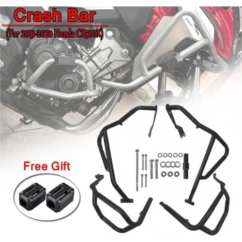 For 2019 2020 Honda CB500X CB500 X CB 5000X Engine Guard Crash Bars Falling Protection Highway Bumper Sliders Motor Accessories