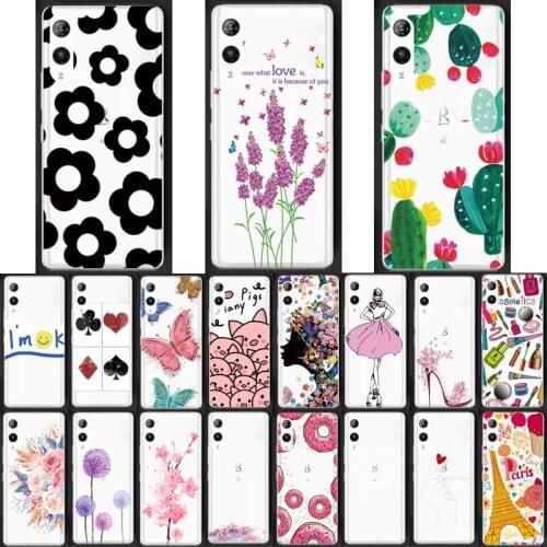 For RAKUTEN HAND Silicone Bags Clear Soft TPU Phone Case For Rakuten Hand Protector case for Funda Coque