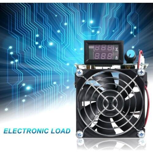 250W Electronic Load Battery Capacity Tester Testing Module Discharge Board Burn-in Module