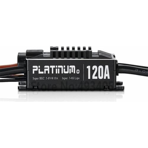 Hobb ywing 120A ESC Platinum Pro V4 120A 3-6S Lipo BEC Empty Mold Brushless ESC for RC Drone Aircraft Helicopter parts