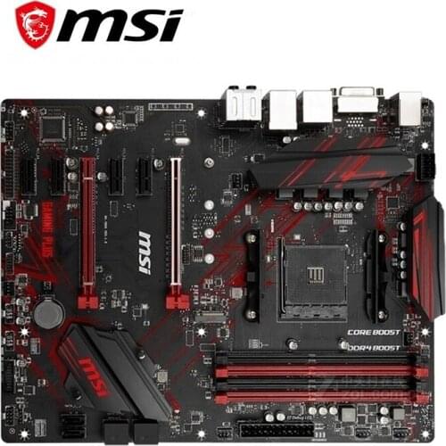 For MSI B450 GAMING PLUS Motherboard Socket AM4 DDR4 For AMD B450 B450M M.2 PCI-E 3.0 Original Desktop Mainboard Used Mainboard