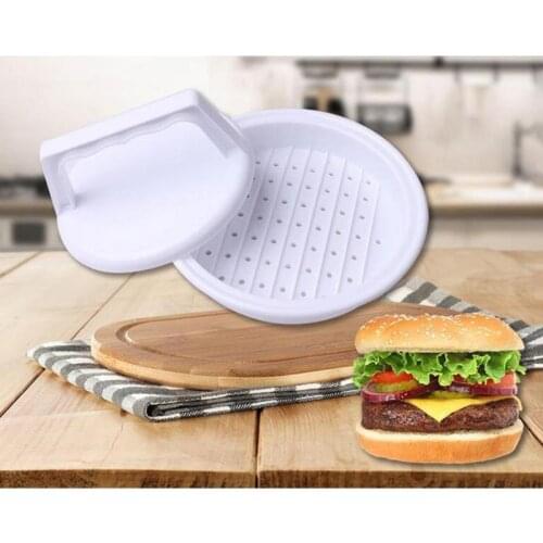Multi-function Hamburger Mold Patty Pie DIY Hamburger Beef Meat Press Tool Burger Maker Mould DIY Grill Maker