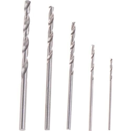 50pcd 1.0-3.0mm Diameter Extra Long HSS Straigth Shank Auger Twist Drill Bit Set