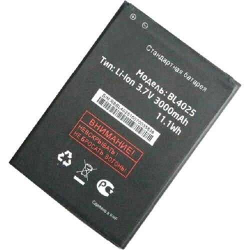 New for fly BL4025 4025 3000MAH high quality battery free shipping