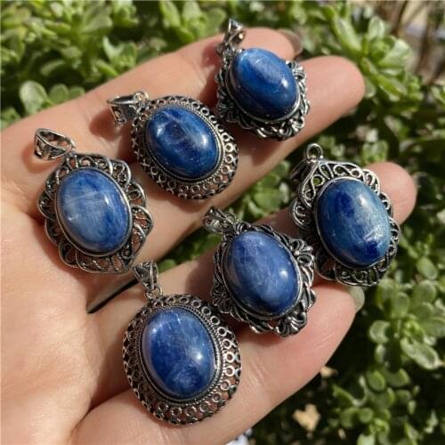Natural Kyanite Pendant Fashion Crystal Quartz For Gift 1pcs