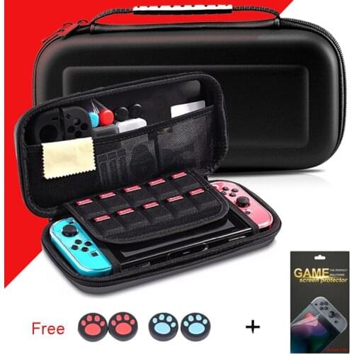 Portable Bag for Nintend Switch nitendo swich Accessories Hard Shell Case Carrying Storage Bag Cover for NS switch Console Film