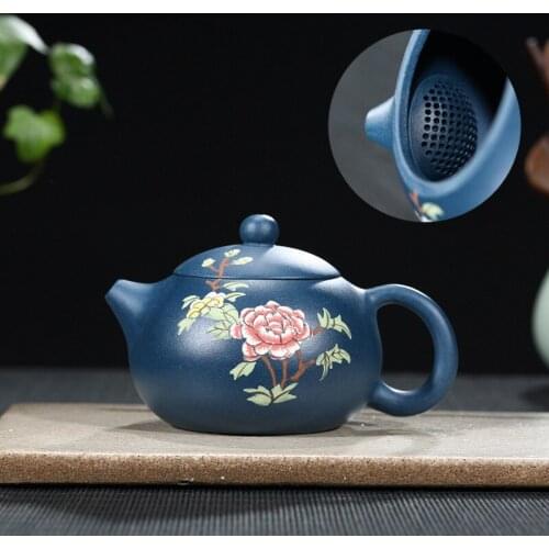 Provisions wholesale azure mud ball hole coloured drawing or pattern xi shi pot of hot hot style recommended products
