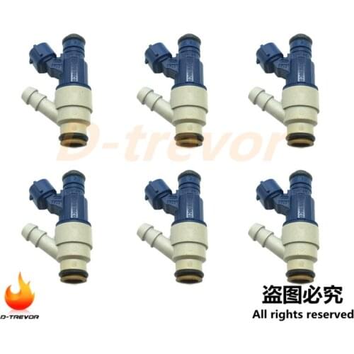 6Pcs 0280155995 Fuel Injectors For VW BEETLE GOLF JETTA 2.0L