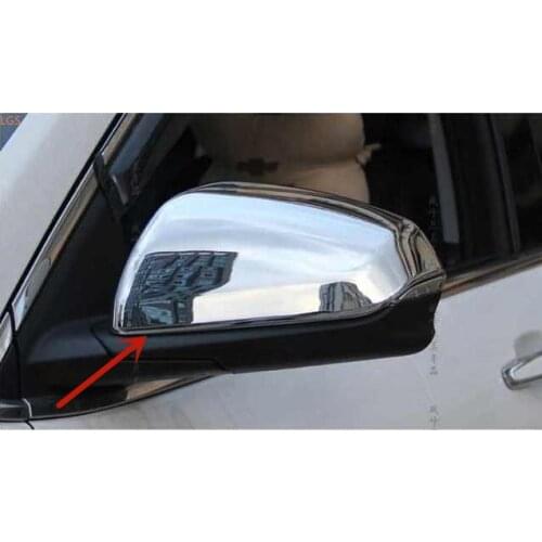 For Chevrolet Equinox 2017-2019 High-quality ABS Chrome Rearview mirror cover Anti-Rub protection Decoration Car styling