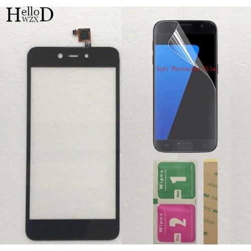 5.2'' Mobile Touch Screen For BQ BQ-5209L Strike LTE BQ5209L BQ 5209L Touch Screen Front Glass Digitizer Panel Protector Film
