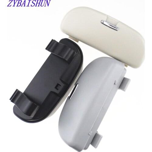 ABS universal car sun visor glasses storage box for Kia Rio K2 K3 K5 K4 Cerato,Soul,Forte,SportageR,Sorento,Mohave,OPTI