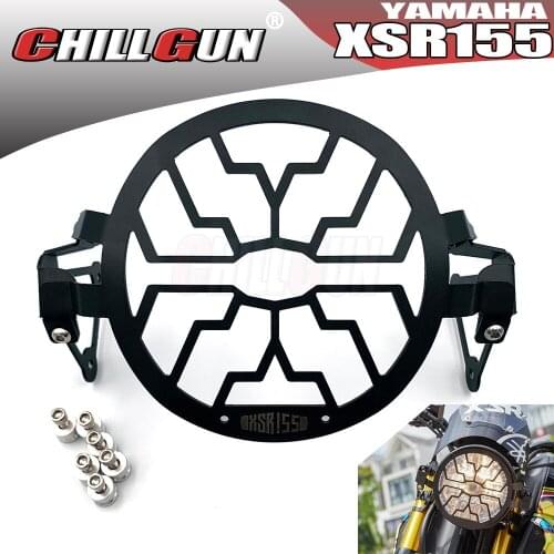 Motorcycle Accessories Front Headlight Grille Lamp Guard Cover Net Protector For YAMAHA XSR155 XSR-155 2019 2020 2021 XSR 155