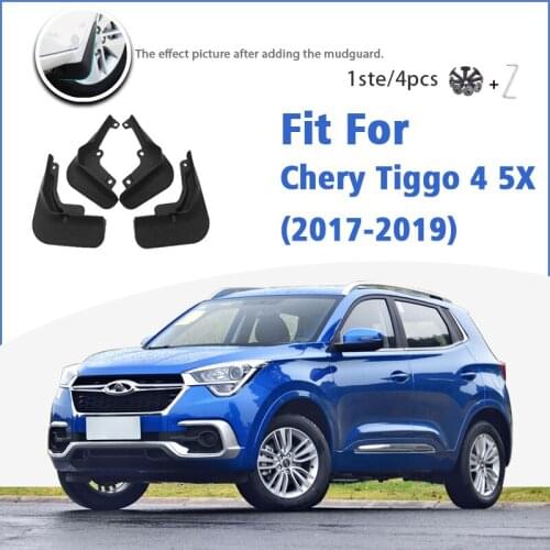 Mudguard For Chery Tiggo 4 5X 2017 2018 2019 Front Rear Mudflaps Mudguards Car Accessories Auto Styline Splash Guard Fender