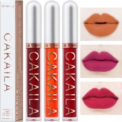 CAKAILA Blush Lipstick Combo For Lips And Cheeks Velvet Matte Liquid Lipstick Waterproof Lasting Moisturizing Cosmetics TSLM2