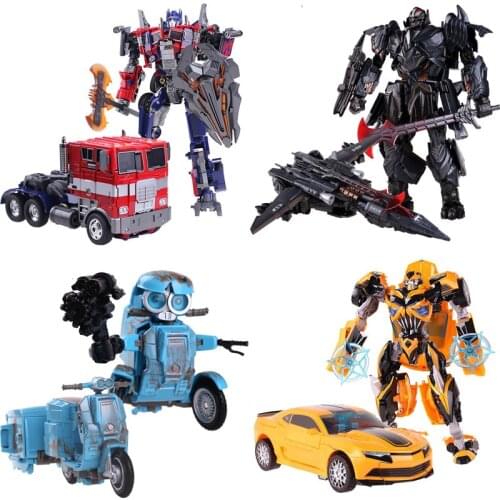 TAKARA TOMY Genuine Transformers Optimus Prime Bumblebee Megatron Hound Grimlock Autobots Action Figure Model Toys
