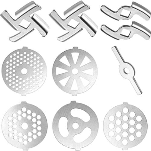 Household Meat Grinder Crusher Mixer Mincer Plate Disc Knife for Kitchen Use