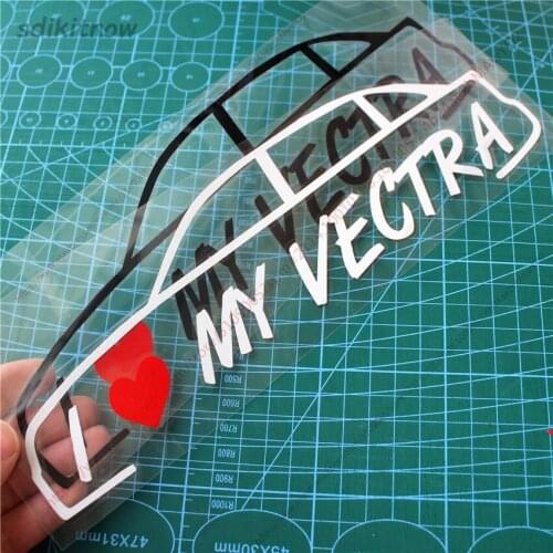 I love my car Decal Funny Creative Sticker Auto Styling Door Window Decoration For opel vectra a b opc accessories