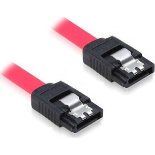 SATA 2.0 Data Cables SATA Straight Cable Hard Disk Drive Cord line for Double Port With Shrapnel 45cm 500pcs/lot