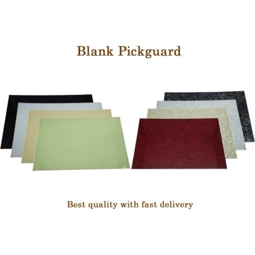 KAISH various colors 3 Ply / 1 Ply Blank Pickguard Scratch Plate Material Sheet 290x430(mm)